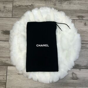 CHANEL shoe duster bag 12"x 7.5"